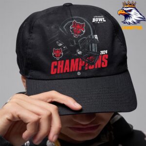 Arkansas State Red Wolves Football Champions 68 Ventures Bowl 2024 Classic Hat Cap