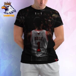 1 Of 1 Chicago Bulls Retire Derrick Rose’s Number During The 2025-2026 NBA Season All Over Print Shirt