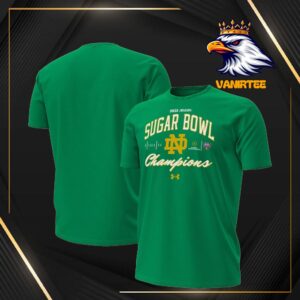 2025 Allstate Sugar Bowl Champions Are Notre Dame Fighting Irish Football x Under Armour Unisex T-Shirt