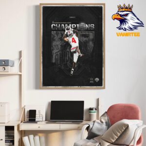 2025 Goodyear Cotton Bowl Classic Champions Are Ohio State Buckeyes Football Go Bucks Home Decor Poster Canvas