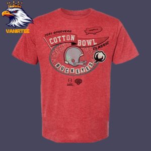 2025 Goodyear Cotton Bowl Classic Champions Are Ohio State Buckeyes Football Helmet Classic T-Shirt