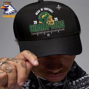 2025 NCAA Division I FCS Football National Champions Season 2024-2025 Is North Dakota State Bison Football Classic Hat Cap