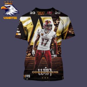 2025 NFL Divisional Playoffs Washington Commanders Win 23-20 Tampa Bay Buccaneers All Over Print Shirt