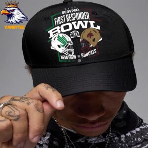 2025 SERVPRO First Responder Bowl Texas State Bobcats Football Vs North Texas Mean Green Football Classic Hat Cap