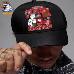 CFP 2025 Goodyear Cotton Bowl Champions Are Ohio State Buckeyes Football Classic Hat Cap