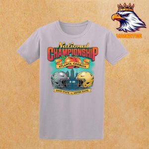 CFP 2025 National Championship Game Final Is Set Head-To-Head Ohio State Vs Notre Dame Unisex T-Shirt