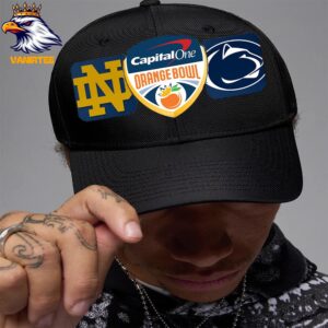 Capital One Orange Bowl Final Matchup Is Set Notre Dame Fighting Irish Football Vs Penn State Nittany Lions Football At Hard Rock Stadium Miami Gardens FL On January 9th 2025 Classic Hat Cap