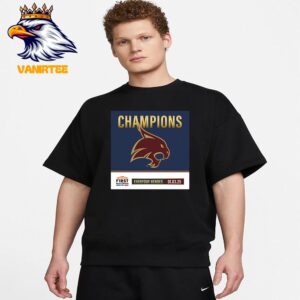 Congrats Texas State Bobcats Football Back To Back The 2025 SERVPRO First Responder Bowl Champions Unisex T-Shirt