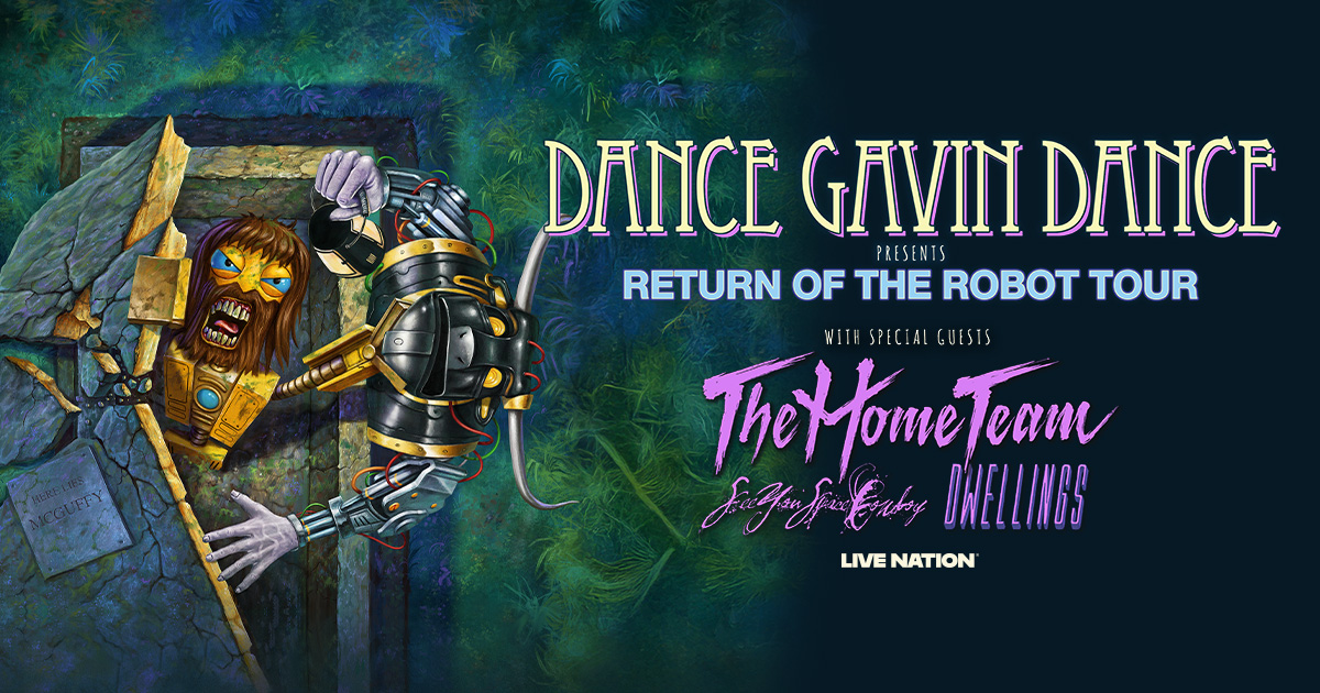 Dance Gavin Dance Announces “RETURN OF THE ROBOT” TOUR Across North America