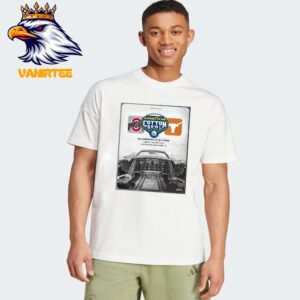 Goodyear Cotton Bowl Classic Final Matchup Ohio State Buckeyes Football Vs Texas Longhorns Football At AT&T Stadium Arlington TX On January 10th 2025 Unisex T-Shirt