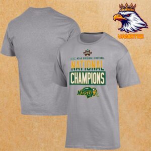 North Dakota State Bison Football NDSU Bison Is The 2024 NCAA Division I FCS Football National Champions Unisex T-Shirt